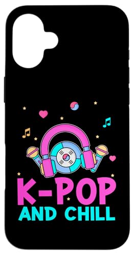 K-Pop And Chill Kopfhörer Hülle für iPhone 16 Plus K-Pop And Chill Kopfhörer Hülle für iPhone 16 Plus von Asian And Japanese Art And Entertainment