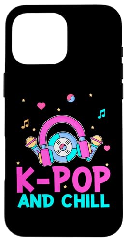 K-Pop And Chill Kopfhörer Hülle für iPhone 16 Pro Max K-Pop And Chill Kopfhörer Hülle für iPhone 16 Pro Max von Asian And Japanese Art And Entertainment