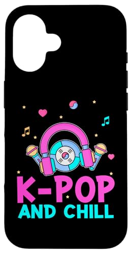 K-Pop And Chill Kopfhörer Hülle für iPhone 16 K-Pop And Chill Kopfhörer Hülle für iPhone 16 von Asian And Japanese Art And Entertainment