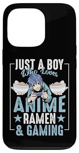 Nur ein Junge, der Anime, Ramen und Gaming liebt Hülle für iPhone 13 Pro Nur ein Junge, der Anime, Ramen und Gaming liebt Hülle für iPhone 13 Pro von Asian And Japanese Art And Entertainment