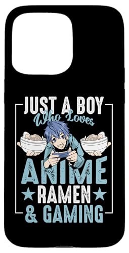 Nur ein Junge, der Anime, Ramen und Gaming liebt Hülle für iPhone 15 Pro Max Nur ein Junge, der Anime, Ramen und Gaming liebt Hülle für iPhone 15 Pro Max von Asian And Japanese Art And Entertainment