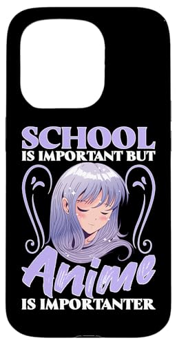 Schule ist wichtig, aber Anime ist wichtig Hülle für iPhone 15 Pro Schule ist wichtig, aber Anime ist wichtig Hülle für iPhone 15 Pro von Asian And Japanese Art And Entertainment