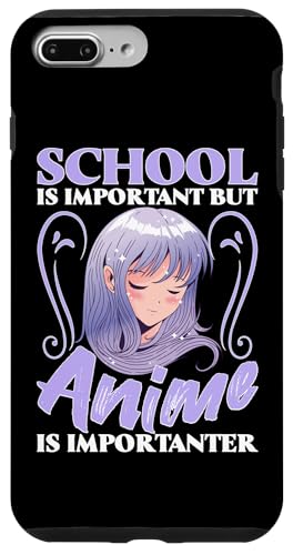 Schule ist wichtig, aber Anime ist wichtig Hülle für iPhone 7 Plus/8 Plus Schule ist wichtig, aber Anime ist wichtig Hülle für iPhone 7 Plus/8 Plus von Asian And Japanese Art And Entertainment
