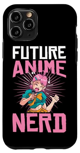 Zukünftiger Anime-Nerd-Karaoke Hülle für iPhone 11 Pro Zukünftiger Anime-Nerd-Karaoke Hülle für iPhone 11 Pro von Asian And Japanese Art And Entertainment