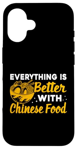 Alles ist besser mit chinesischem Essen Hülle für iPhone 16 Alles ist besser mit chinesischem Essen Hülle für iPhone 16 von Asian And Japanese Food Loving Designs
