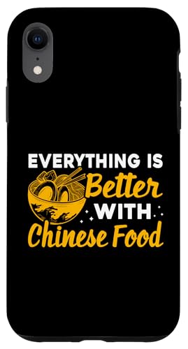Alles ist besser mit chinesischem Essen Hülle für iPhone XR Alles ist besser mit chinesischem Essen Hülle für iPhone XR von Asian And Japanese Food Loving Designs