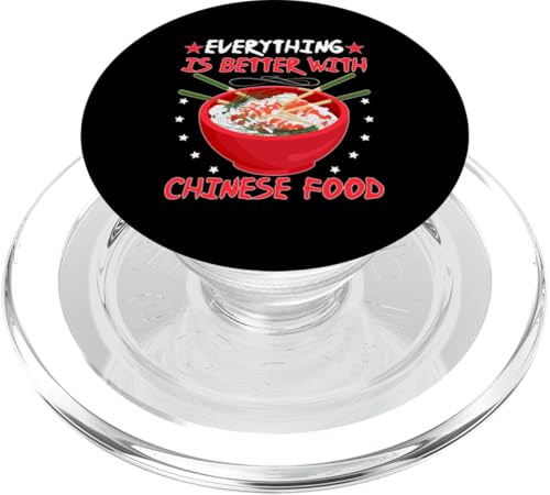 Alles ist besser mit chinesischem Essen PopSockets PopGrip für MagSafe Alles ist besser mit chinesischem Essen PopSockets PopGrip für MagSafe von Asian And Japanese Food Loving Designs