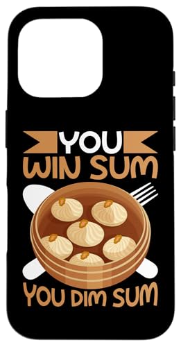 Du gewinnst Sum, du Dim Sum Asiatisches Essen Hülle für iPhone 16 Pro Du gewinnst Sum, du Dim Sum Asiatisches Essen Hülle für iPhone 16 Pro von Asian And Japanese Food Loving Designs