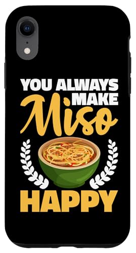 Du machst Miso immer glücklich Hülle für iPhone XR Du machst Miso immer glücklich Hülle für iPhone XR von Asian And Japanese Food Loving Designs