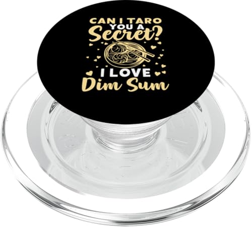 Kann ich dir ein Geheimnis taro geben? Ich liebe Dim Sum PopSockets PopGrip für MagSafe Kann ich dir ein Geheimnis taro geben? Ich liebe Dim Sum PopSockets PopGrip für MagSafe von Asian And Japanese Food Loving Designs