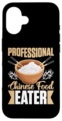 Professioneller chinesischer Esser Asiatische Lebensmittel Hülle für iPhone 16 Professioneller chinesischer Esser Asiatische Lebensmittel Hülle für iPhone 16 von Asian And Japanese Food Loving Designs