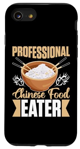 Professioneller chinesischer Esser Asiatische Lebensmittel Hülle für iPhone SE (2020) / 7 / 8 von Asian And Japanese Food Loving Designs