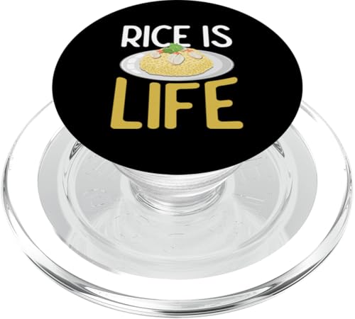 Reis ist das Leben für asiatische Lebensmittelliebhaber PopSockets PopGrip für MagSafe Reis ist das Leben für asiatische Lebensmittelliebhaber PopSockets PopGrip für MagSafe von Asian And Japanese Food Loving Designs