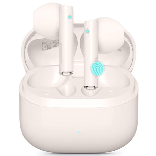 AsiceSound Bluetooth Kopfhörer, Kopfhörer Kabellos Bluetooth 5.3 In Ear Kopfhörer mit Hi-FI Stereoton und HD mic, IP7 Wasserdicht Ohrhörer, Touch Control Wireless Ohrhörer von AsiceSound