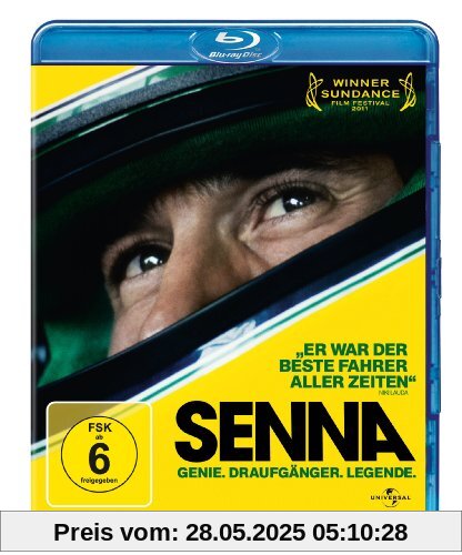 Senna - Genie, Draufgänger, Legende [Blu-ray] von Asif Kapadia