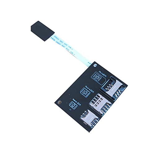 Asinfter 2730 Externe Nano SIM Aktivierungswerkzeuge Konverter zu Smartcard IC Karte Erweiterung 4-in-1 für SIM-Karten-Adapter-Kit von Asinfter