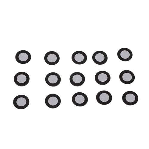 6,0 Mm 3D -Scanmarker für 3D -Scanner, 200pcs Positionierungsziele mit Schwarzer Kontur, Genaue Verfolgungspunkte, Referenzpunktmarkierungen, Diffuse Reflexionsmarker von Asixxsix