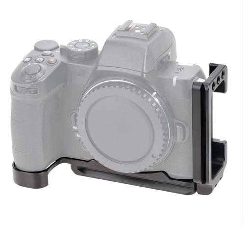 Asixxsix DSLR -Kamera L Klammer Vertikaler Horizontaler Schaltstativ -Schnellfreisetzsplatte mit 1/4 und 3/8 Zoll Schraubenloch, Kompatibel mit Z50II -Stabilisator -Stativmonopod Asixxsix DSLR -Kamera L Klammer Vertikaler Horizontaler Schaltstativ -Schnellfreisetzsplatte mit 1/4 und 3/8 Zoll Schraubenloch, Kompatibel mit Z50II -Stabilisator -Stativmonopod von Asixxsix