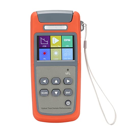 Asixxsix Glasfaserwerkzeuge, 5-in-1-Glasfaser-Leistungsmesser OTDR-Vorlaufkabel-Zeitbereichsreflektometer mit Ereigniskarte, OPM, VFL, OLS 2,6-Zoll-Bildschirm Visueller Fehlerorter Asixxsix Glasfaserwerkzeuge, 5-in-1-Glasfaser-Leistungsmesser OTDR-Vorlaufkabel-Zeitbereichsreflektometer mit Ereigniskarte, OPM, VFL, OLS 2,6-Zoll-Bildschirm Visueller Fehlerorter von Asixxsix