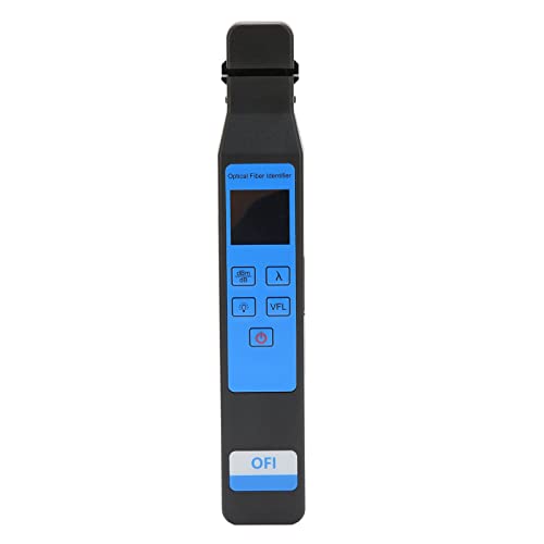 Asixxsix Live Optical Fiber Identifier, 800nm-1700nmiber Detektor Fiber Traffic Identifier Eingebautes 10mW VFL FTTH Tool LED-Anzeige Glasfaserkabeltester Optischer Leistungsmesser OPM Asixxsix Live Optical Fiber Identifier, 800nm-1700nmiber Detektor Fiber Traffic Identifier Eingebautes 10mW VFL FTTH Tool LED-Anzeige Glasfaserkabeltester Optischer Leistungsmesser OPM von Asixxsix