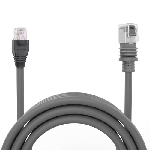 Asixxsix Mini-Ethernet-Kabel, Wasserdichte Ethernet-Kabelverlängerung, Ersatz für Rechteckige Mini-Satelliten-Standardschüssel, 1200 Mbit/s Hohe Geschwindigkeit, Oxidationsschutz Asixxsix Mini-Ethernet-Kabel, Wasserdichte Ethernet-Kabelverlängerung, Ersatz für Rechteckige Mini-Satelliten-Standardschüssel, 1200 Mbit/s Hohe Geschwindigkeit, Oxidationsschutz von Asixxsix