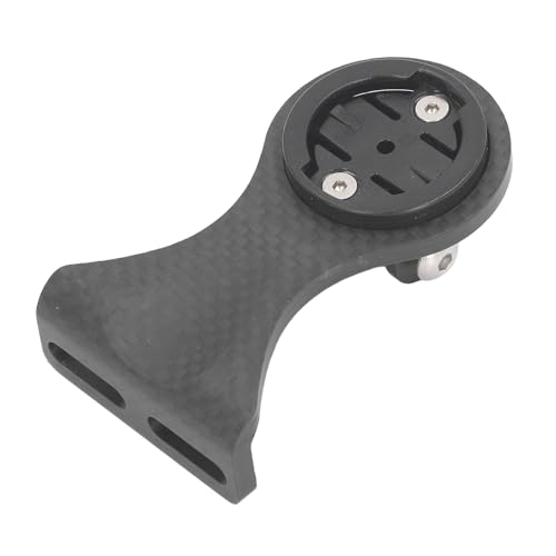 Bike Computer Mount Carbonfaser Leicht Einfach Installation für Garmins Xoss Blackbird IGPs Bryton mit Stabiler Leistung von Asixxsix
