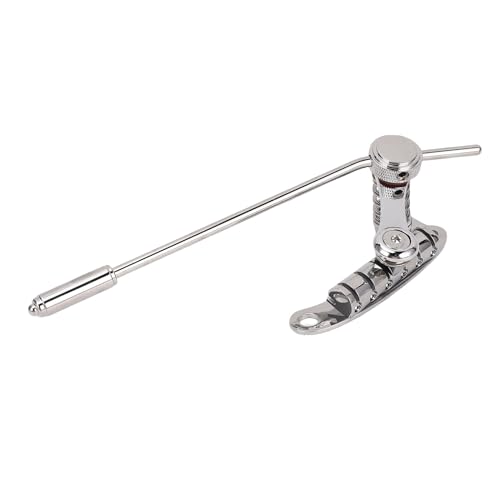 Elektrikgitarrenbrücke Stop Bar Heckhalter Tremolo Kompatibel mit Les Trem II Les Paul LP SG Guitars, Zinklegierung E -Gitarre Tremolo Bridge Stop Bar Elektrikgitarrenbrücke Stop Bar Heckhalter Tremolo Kompatibel mit Les Trem II Les Paul LP SG Guitars, Zinklegierung E -Gitarre Tremolo Bridge Stop Bar von Asixxsix