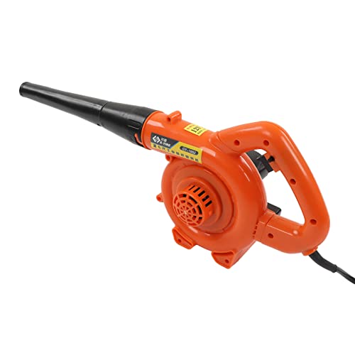 Elektrischer Laubbläser, 12/24 V Elektrischer Mini-Hand-Laubbläser mit Rutschfestem Handgriff Leichte 8-stufige Leistungsstarke Industrielle Luftblaspistole für Erntemaschine (12V) von Asixxsix
