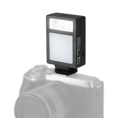 GN10 6500K Camera min Taschenlampe Füllen Sie Licht mit 5 Einstellbaren Helligkeitsstufen, Synchronisieren Sie mit Dem Telefon über BT, Tragbare min -Flash -Kamera Taschenlampe GN10 6500K Camera min Taschenlampe Füllen Sie Licht mit 5 Einstellbaren Helligkeitsstufen, Synchronisieren Sie mit Dem Telefon über BT, Tragbare min -Flash -Kamera Taschenlampe von Asixxsix