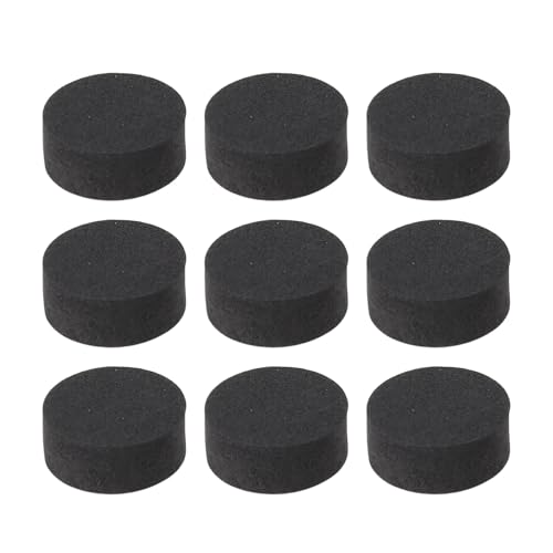 Lautsprecher-Isolationspads, 50Pcs EVA-Schaumstoff-Subwoofer-Isolationspads Selbstklebende Lautsprecher-Isolationsfüße Anti-Rutsch-CD-Player-Isolationspads für Subwoofer, von Asixxsix