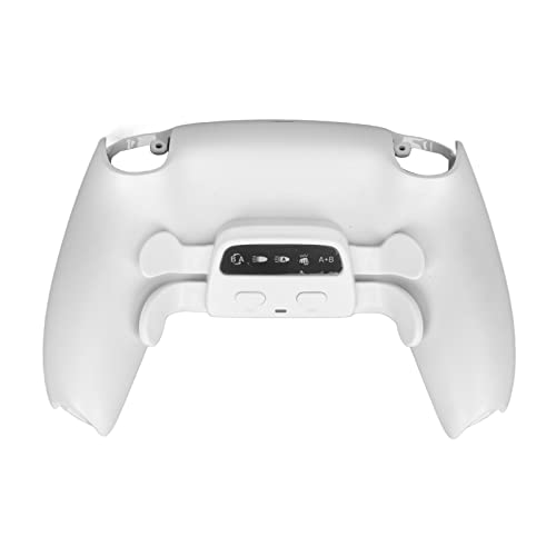 Ps5 Controller Back Button Attachment, Programmierbares Back Paddles Kit mit 4 Elite Paddles und Typ C Port Neu Gestaltet Visualisieren Sie Weiße Back Shell Back Buttons für Ps5 von Asixxsix