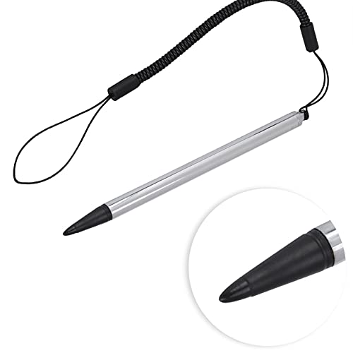 Resistiver Touch-Stift mit Federseil Touch-Stift Resistive Schreibtafeln Mp4 für Mp5 Resistive Tablets (Silver) von Asixxsix