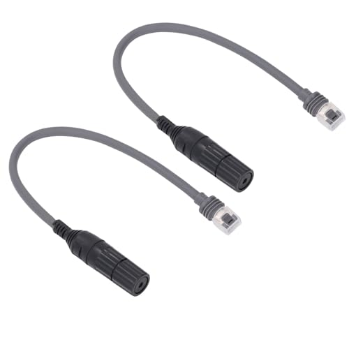 SPX-zu-RJ45-Stecker für Rechteckige Satellitenkabelverlängerung der Generation 3 V3, 1 Paar Wasserdichtes Starlink-Kabel, RJ45-Buchse, Plug-and-Play von Asixxsix