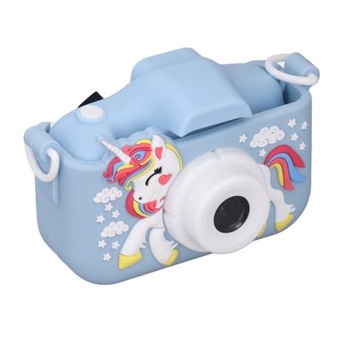 Spielzeugkamera für Kinder, Tragbare Digitale Videokamera, Digitalkamera für Kinderspielzeug, für Kleinkinder, Weihnachtsgeburtstagsgeschenke, Digitale Videokamera (Blue) von Asixxsix