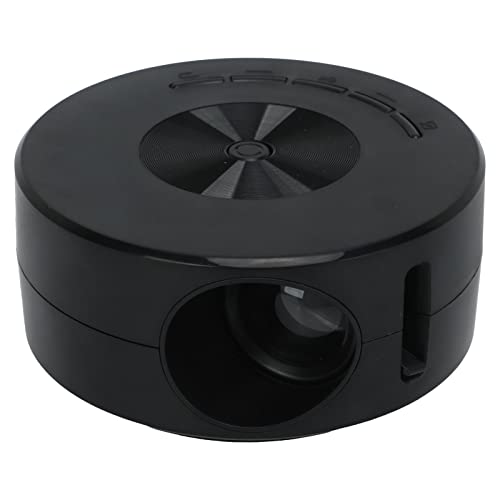 Tragbarer Mini-Projektor, 1080P HD USB-Projektor 14 Bis 100 Zoll Projektionsgröße Ferngesteuerter Videoprojektor mit Eingebautem Lautsprecher und 3,5-mm-Audioanschluss für Telefon von Asixxsix
