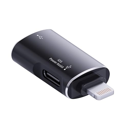 Askoppo 1er-Pack Lightning-auf-USB-Adapter, OTG-Lightning-auf-USB-Buchse-Adapter, kompatibel mit MacBook Pro, iMac Surface Pro-Telefonen, externen Festplatten,USB C-Disk usw.Kompatibel mit linghtning von Askoppo
