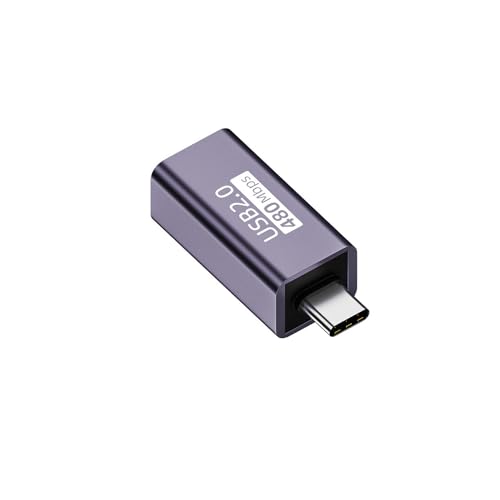 Askoppo USB-C-Stecker auf MIDI-Buchse-Adapter,Typ C auf USB B Druckeradapter für Drucker MIDI E-Piano Synthesizer und mehr Typ-C Gerät/Laptop (1 Stück) von Askoppo