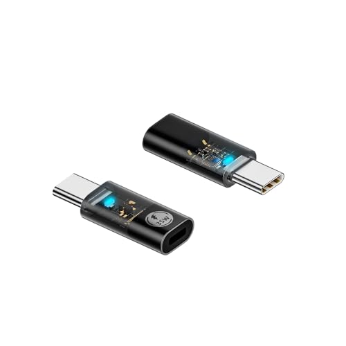 Askoppo USB C auf Lightning Adapter,USB-C-Stecker auf iOS-Buchse Unterstützt 35W PD Schnellladung und Datensynchronisierung Kompatibel mit Lightning(Hinweis: Nicht für Kopfhörer geeignet) (2 Stück) von Askoppo