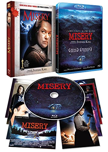 Edición Especial Limitada Con Funda y Postales BD 1990 Misery [Blu-Ray] [Import] von Askshy