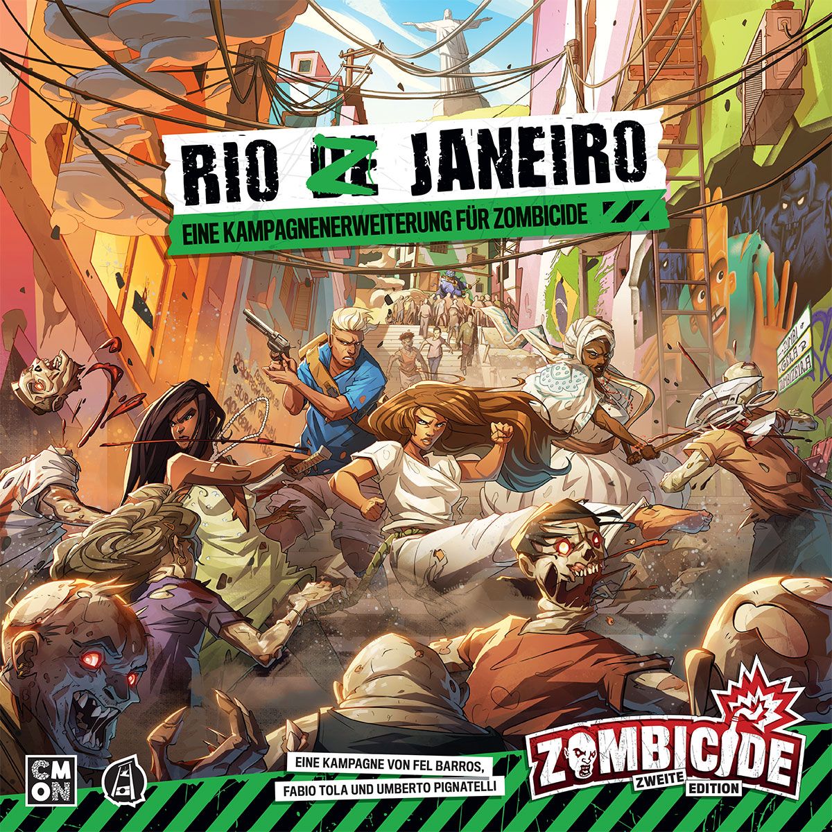 CMON - Zombicide 2. Edition - Rio Z Janeiro CMON - Zombicide 2. Edition - Rio Z Janeiro