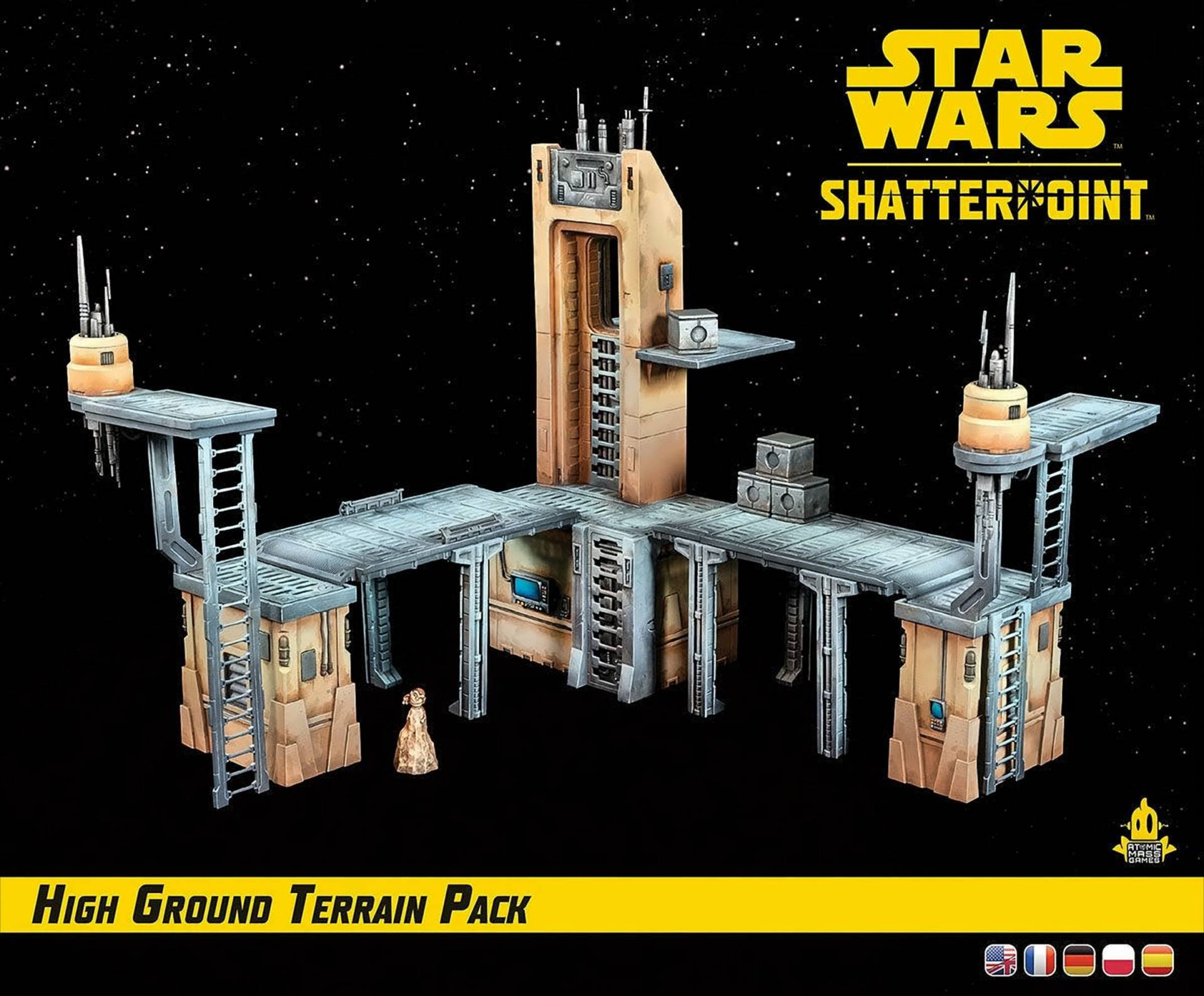 Atomic Mass Games - Star Wars Shatterpoint - High Ground Terrain Pack Atomic Mass Games - Star Wars Shatterpoint - High Ground Terrain Pack