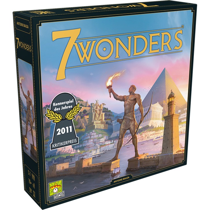 7 Wonders - Grundspiel - neues Design, Brettspiel 7 Wonders - Grundspiel - neues Design, Brettspiel von Asmodee