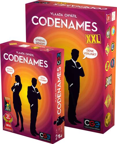 Asmodee CGED0041 Codenames XXL von Asmodee