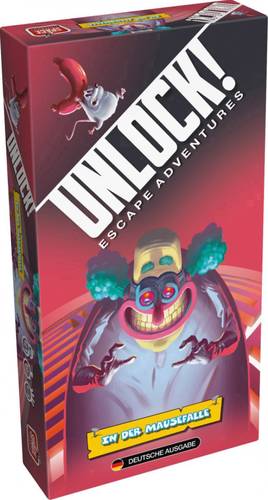 Asmodee SCOD0025 Unlock! - In der Mausefalle (Einzelszenario) von Asmodee