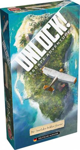 Asmodee SCOD0026 Unlock! - Die Insel des Doktor Goorse (Einzelszenario) von Asmodee
