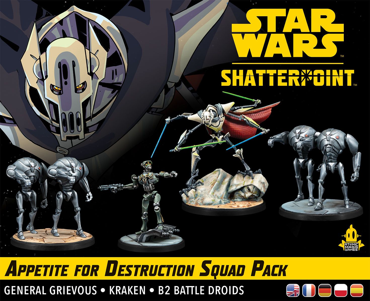 Atomic Mass Games - Shatterpoint - Appetite for Destruction Squad Pack - Hunger auf Z von Asmodee