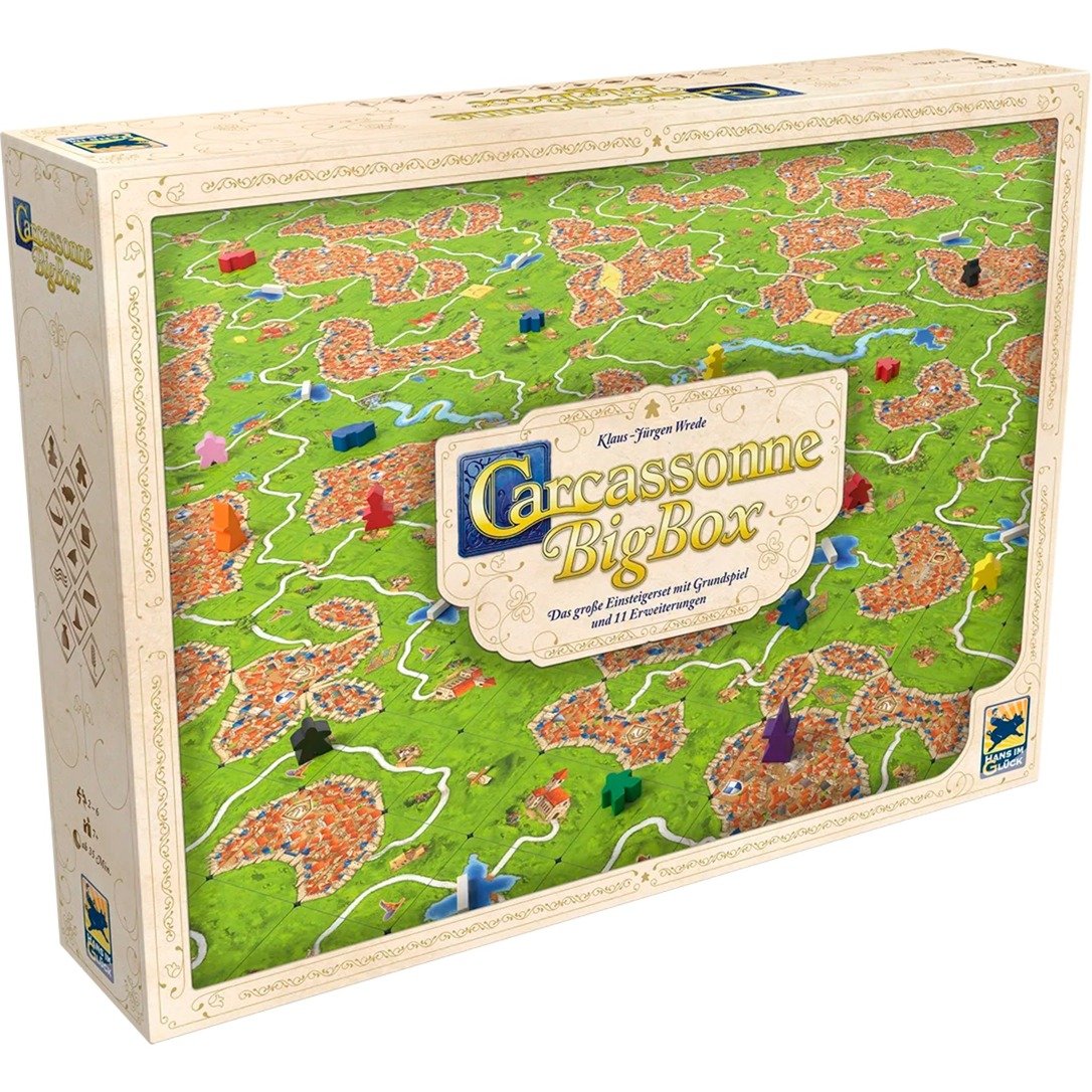Carcassonne Big Box (V3.0), Brettspiel von Asmodee