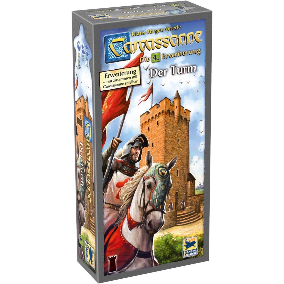 Carcassonne - Der Turm, Brettspiel von Asmodee