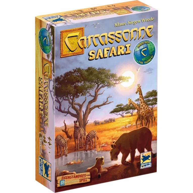 Carcassonne Safari, Brettspiel von Asmodee