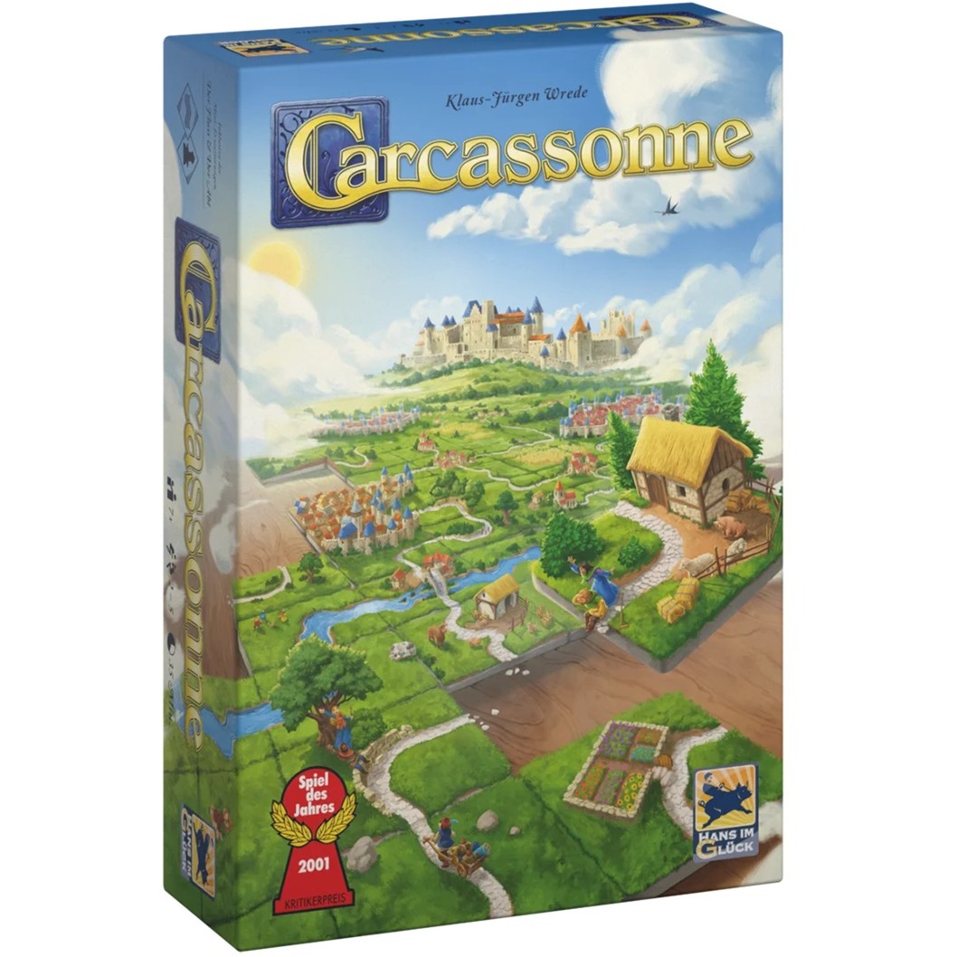 Carcassonne V3.0, Brettspiel von Asmodee